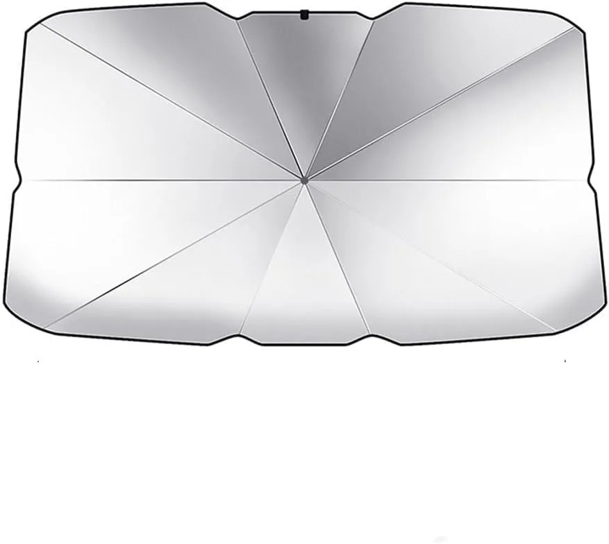 Car Windshield Sun Shade for Mazda Biante 2008-2018, Foldable Car Front Window Windshield Sunshades Cover Sun Protector Interior Accessories,L