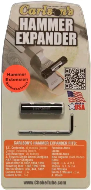 CARLSON'S Hammer Expander [ One Size Fit ] Balanced & Lightweight Knurled Body | Easy Installation - Black