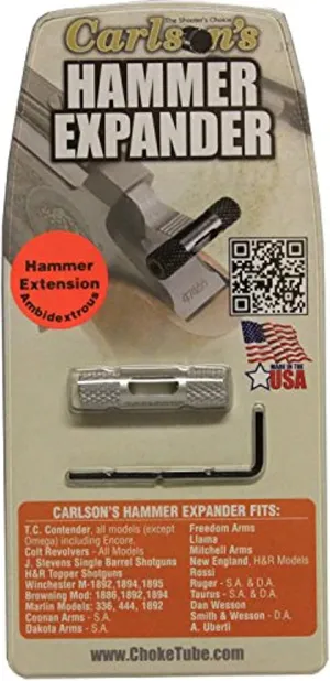 CARLSON'S Hammer Expander [ One Size Fit ] Balanced & Lightweight Knurled Body | Easy Installation - Silver