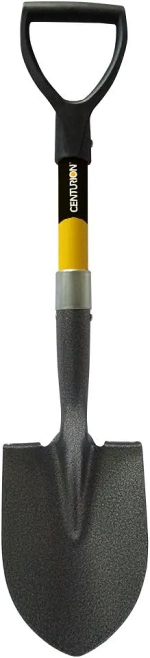 Centurion 761 D-Handle Fiberglass Round Point Shorty Shovel, 26.5 Inch