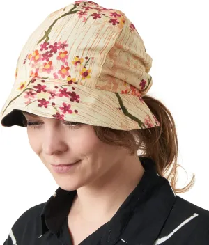 CHARM Womens Foldable Sun Hat - Summer UPF 50 Protection Floppy Bucket Chemo Cap