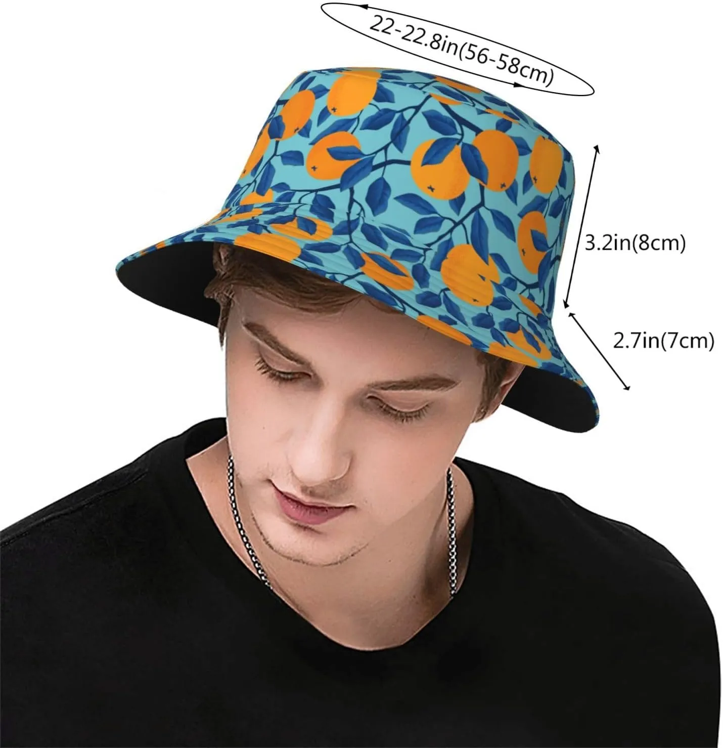 Cherry Blossoms Bucket Hat for Men Women Beach Sun Hats Fisherman Hat Unisex Outdoor Cap