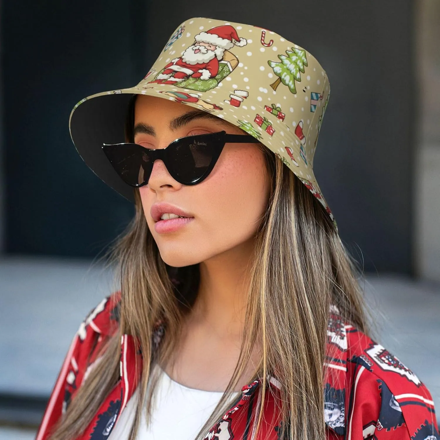 Cherry Blossoms Bucket Hat for Men Women Beach Sun Hats Fisherman Hat Unisex Outdoor Cap