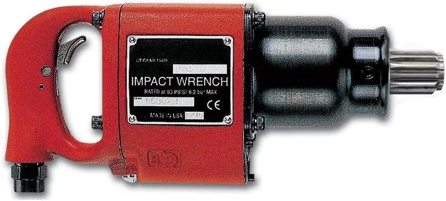 Chicago Pneumatic CP0611-PASEL Number 5 Spline Industrial Impact Wrench with D Handle and Inside Trigger