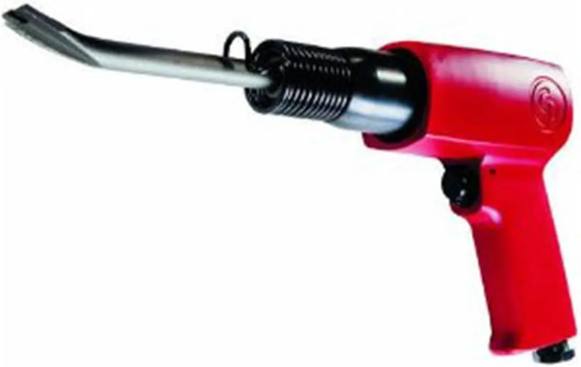 Chicago Pneumatic CP7111 - Air Hammer,0.401 Inch (10.2 mm), Round Shank, Stroke 2.64 in / 67 mm, Bore Diameter 0.75 in / 19 mm, 3000 Blow Per Minute, Welding Equipment Tool, Construction