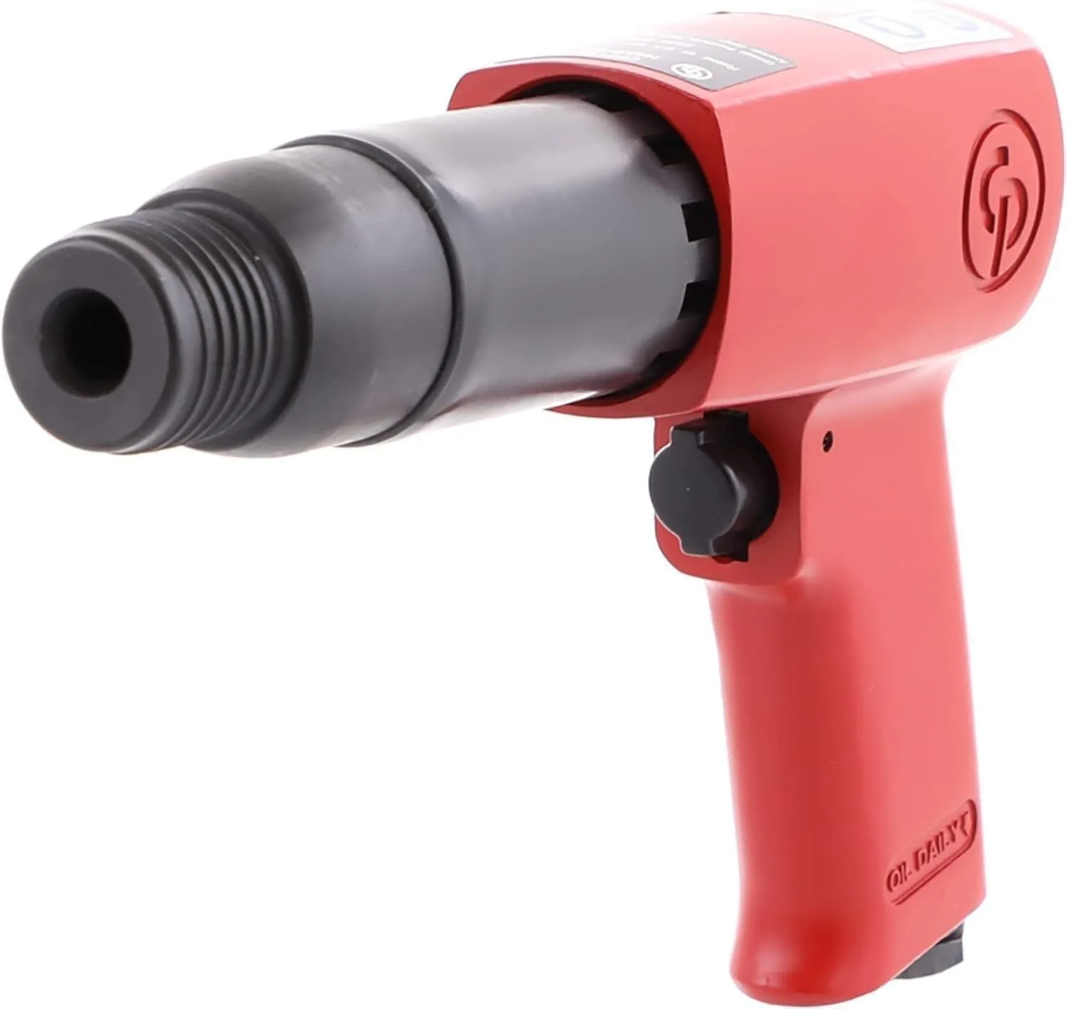 Chicago Pneumatic CP7150 - Air Hammer, Welding Equipment Tool, Construction, Heavy Duty, 0.401 Inch (10.2mm), Round Shank, Stroke 3.5 in / 89 mm, Bore Diameter 0.75 in / 19 mm - 2300 Blow Per Minute