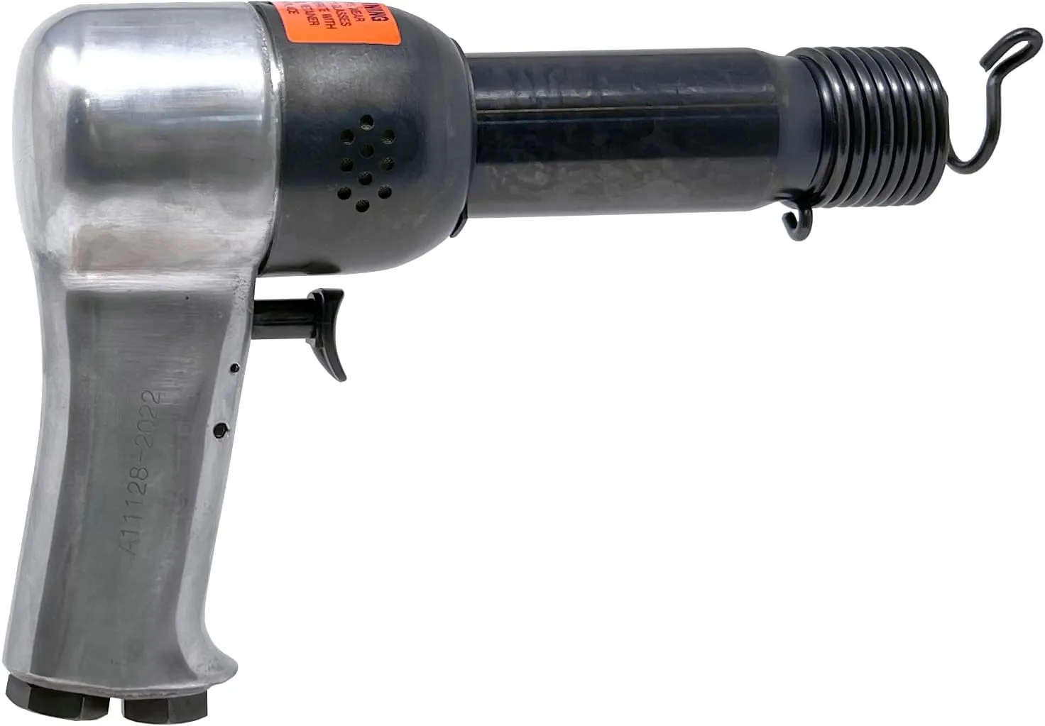 Chicago Pneumatic CP717 - Air Hammer, Welding Equipment Tool, Construction, Heavy Duty, 0.498 Inch (12.7mm), Round Shank, Stroke 2.68 in / 68 mm, Bore Diameter 0.75 in / 19 mm - 1800 Blow Per Minute