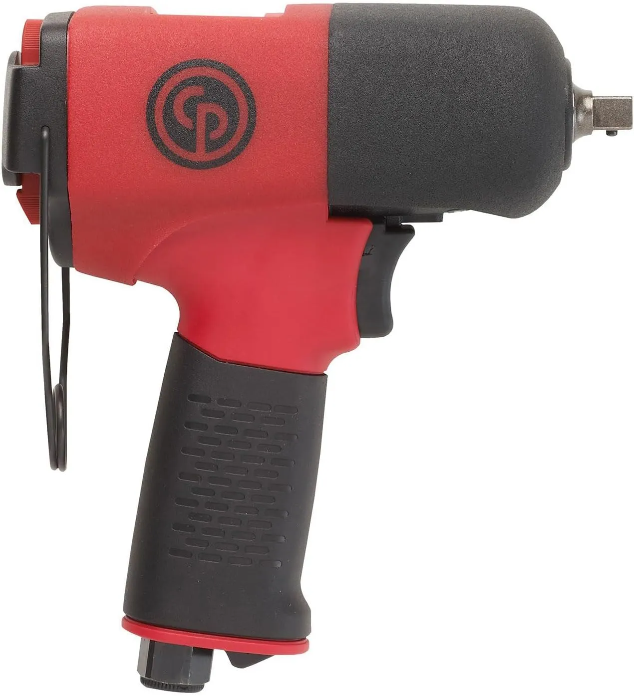 Chicago Pneumatic CP8222-P - 3/8 Inch Air Impact Wrench, Pistol Handle, Max Torque Reverse Output 332 ft. lbf / 450 Nm, 11500 RPM, Twin Hammer