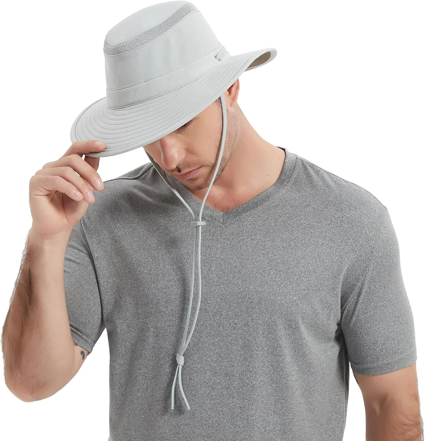 Cimarron Safari Sun Hat with Wide Brim Sun Protection Summer Hat for Women and Men