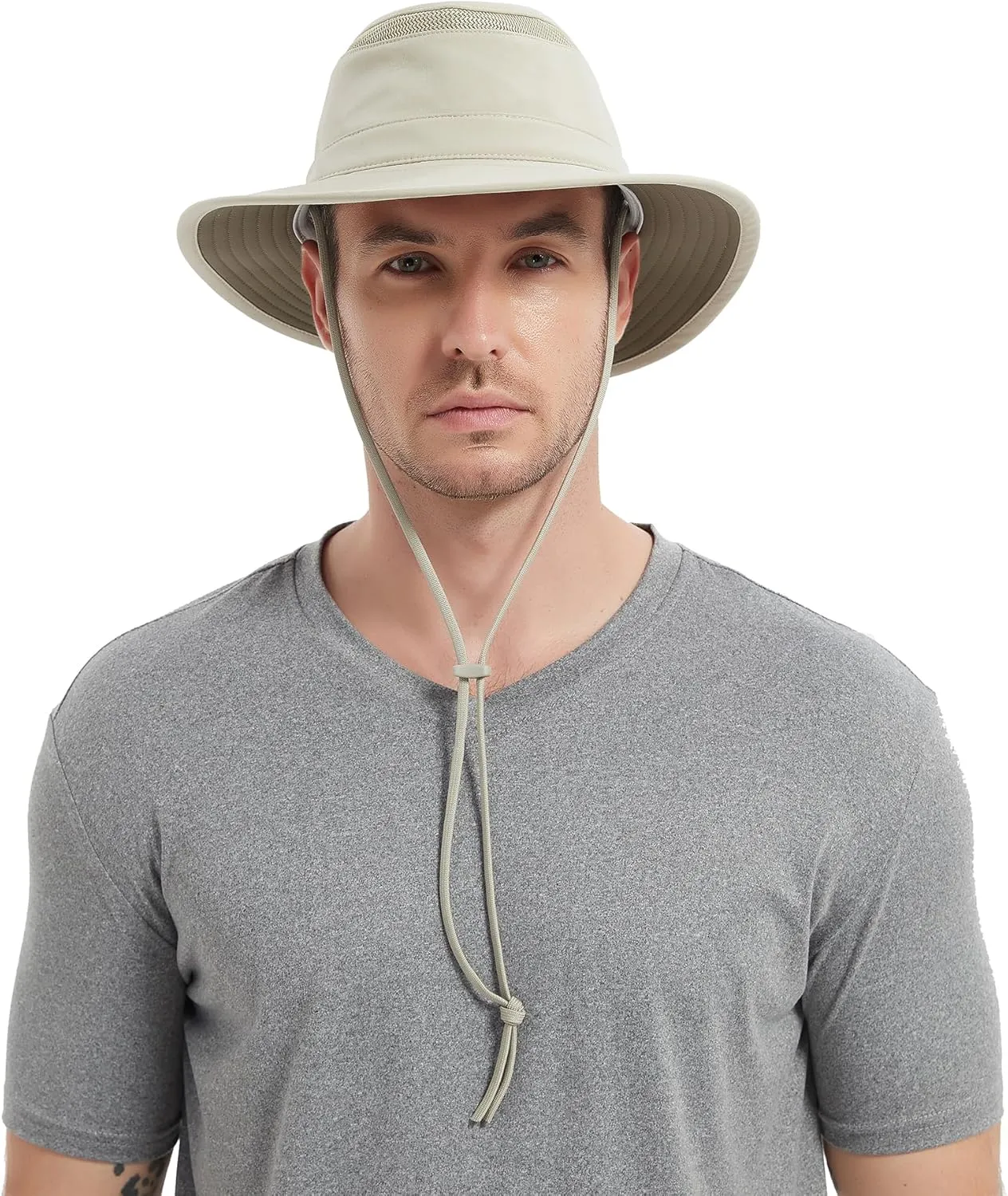 Cimarron Safari Sun Hat with Wide Brim Sun Protection Summer Hat for Women and Men