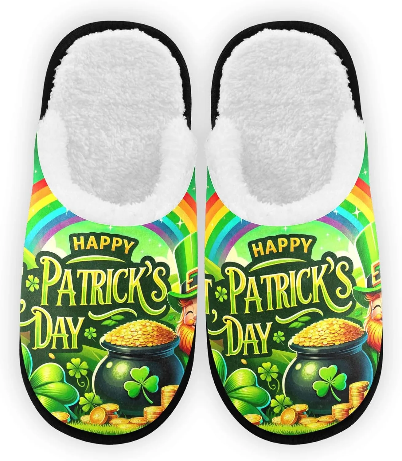 City at Dusk Mens Slip on Slippers, Home Slippers Portable Hospital Slippers with Storage Bag