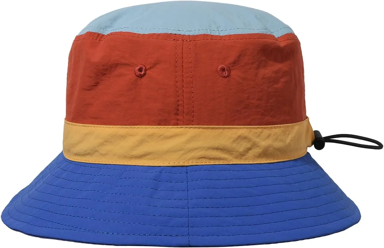 Clakllie Quick Dry Fishing Hat Waterproof Boonie Sun Hat with Strap Chin Lightweight Beach Safari Hat UPF 50  Jungle Bush Hat