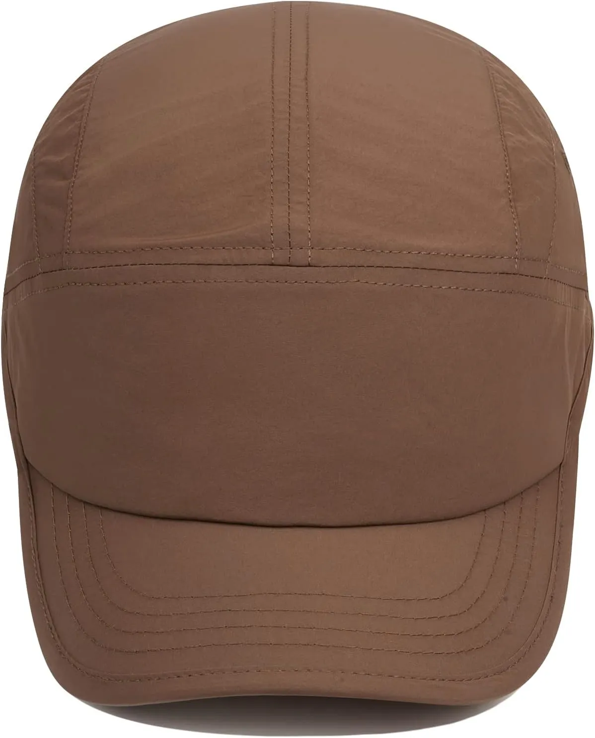 CLAPE 5 Panel Hat Adjustable Baseball Cap Dry Quick Outdoor Sport Cap Cool Sun Hat Trucker Caps Unstructured Fitted Cap