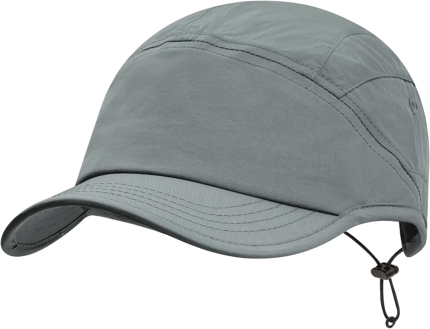 CLAPE 5 Panel Hat Adjustable Baseball Cap Dry Quick Outdoor Sport Cap Cool Sun Hat Trucker Caps Unstructured Fitted Cap