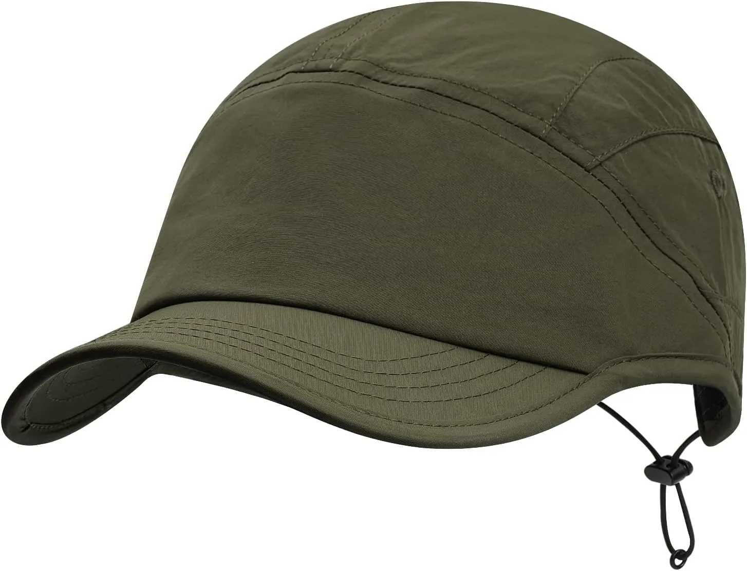 CLAPE 5 Panel Hat Adjustable Baseball Cap Dry Quick Outdoor Sport Cap Cool Sun Hat Trucker Caps Unstructured Fitted Cap