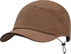 CLAPE 5 Panel Hat Adjustable Baseball Cap Dry Quick Outdoor Sport Cap Cool Sun Hat Trucker Caps Unstructured Fitted Cap