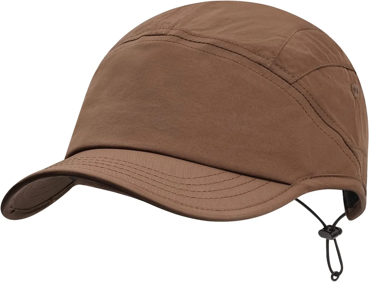 CLAPE 5 Panel Hat Adjustable Baseball Cap Dry Quick Outdoor Sport Cap Cool Sun Hat Trucker Caps Unstructured Fitted Cap