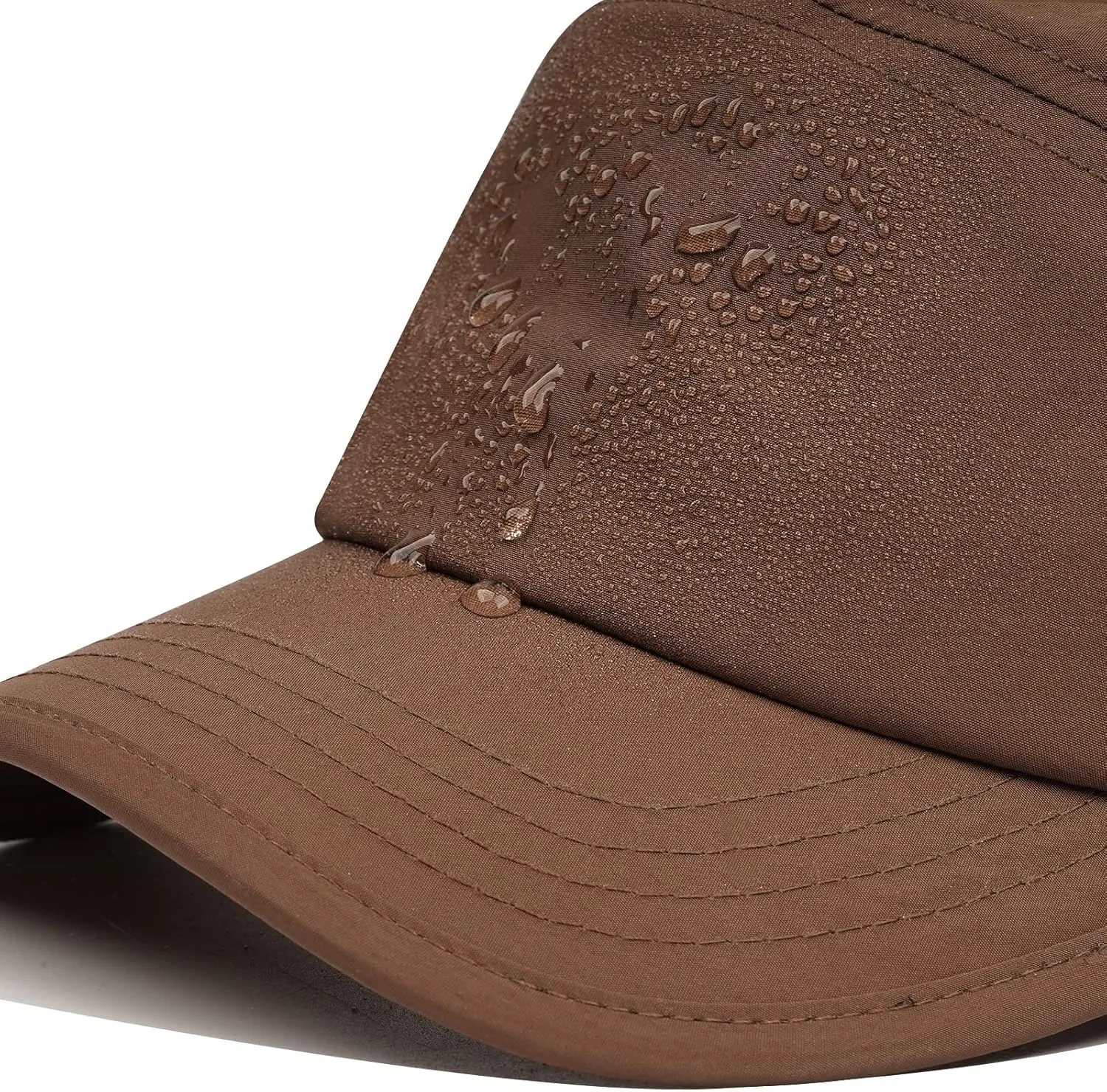CLAPE 5 Panel Hat Adjustable Baseball Cap Dry Quick Outdoor Sport Cap Cool Sun Hat Trucker Caps Unstructured Fitted Cap