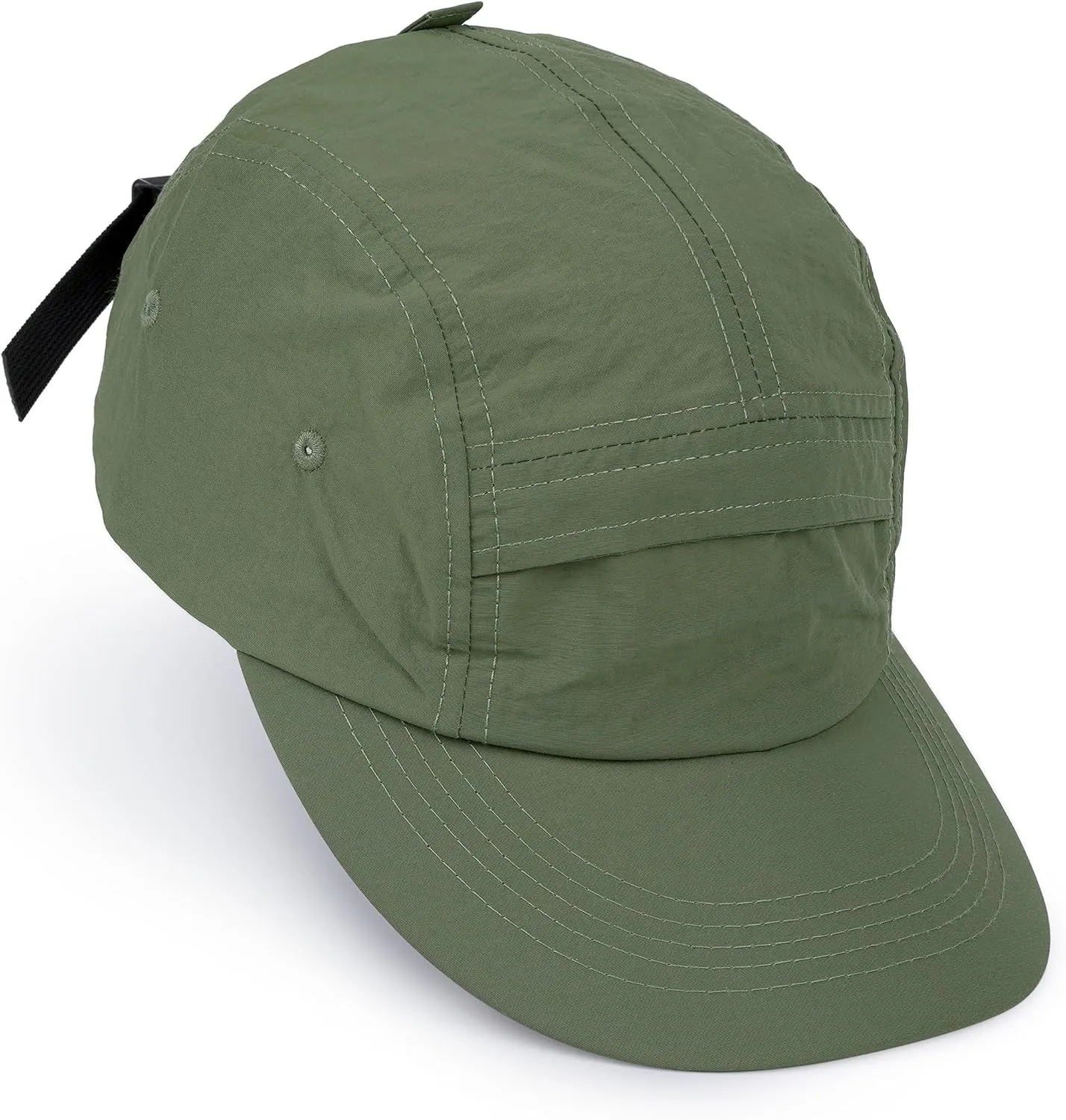 CLAPE 5 Panel Hat for Men, Curved Brim UPF50  Sun Hats Quick Dry Outdoor Sports Running Hat Baseball Cap