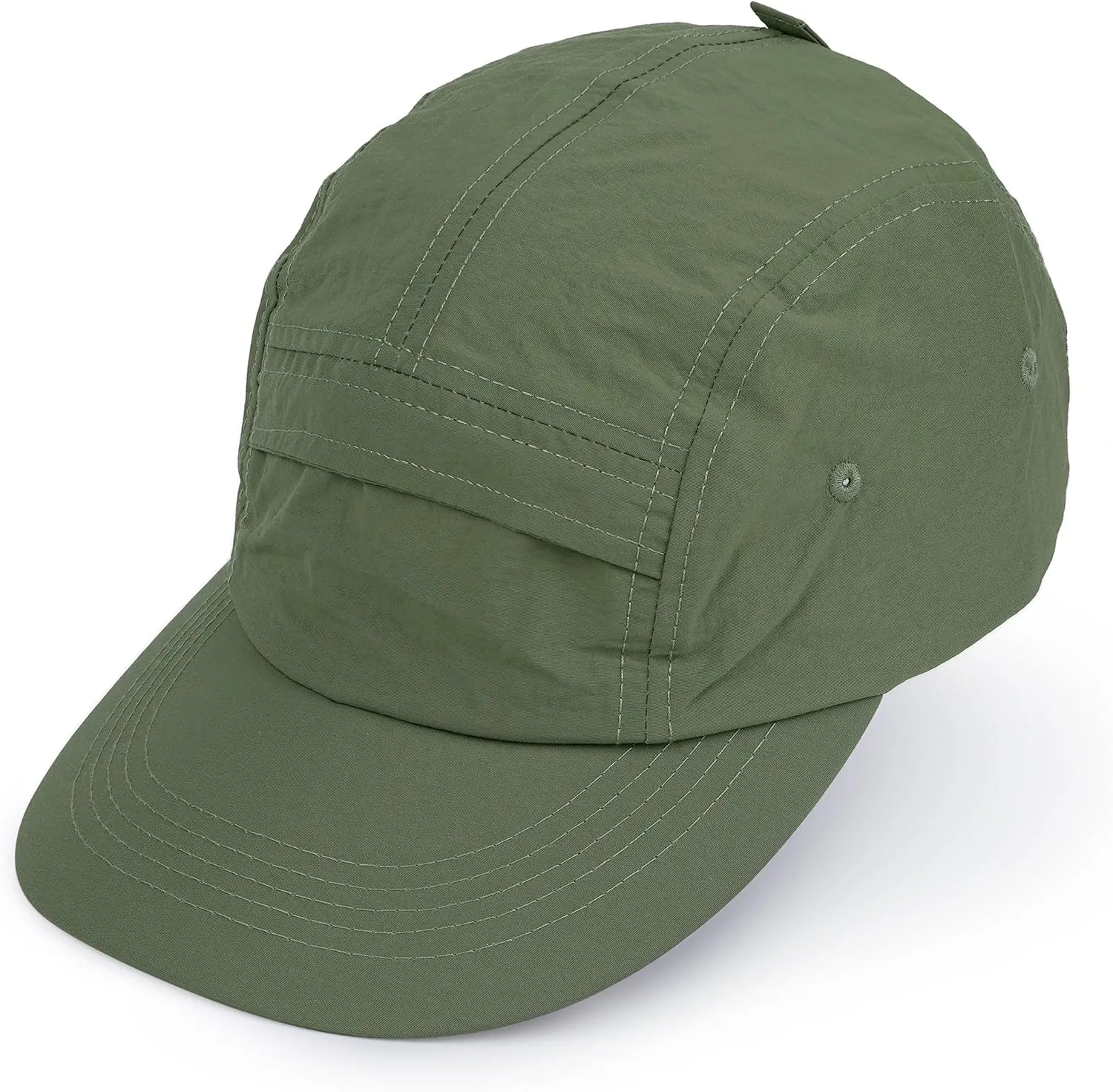 CLAPE 5 Panel Hat for Men, Curved Brim UPF50  Sun Hats Quick Dry Outdoor Sports Running Hat Baseball Cap