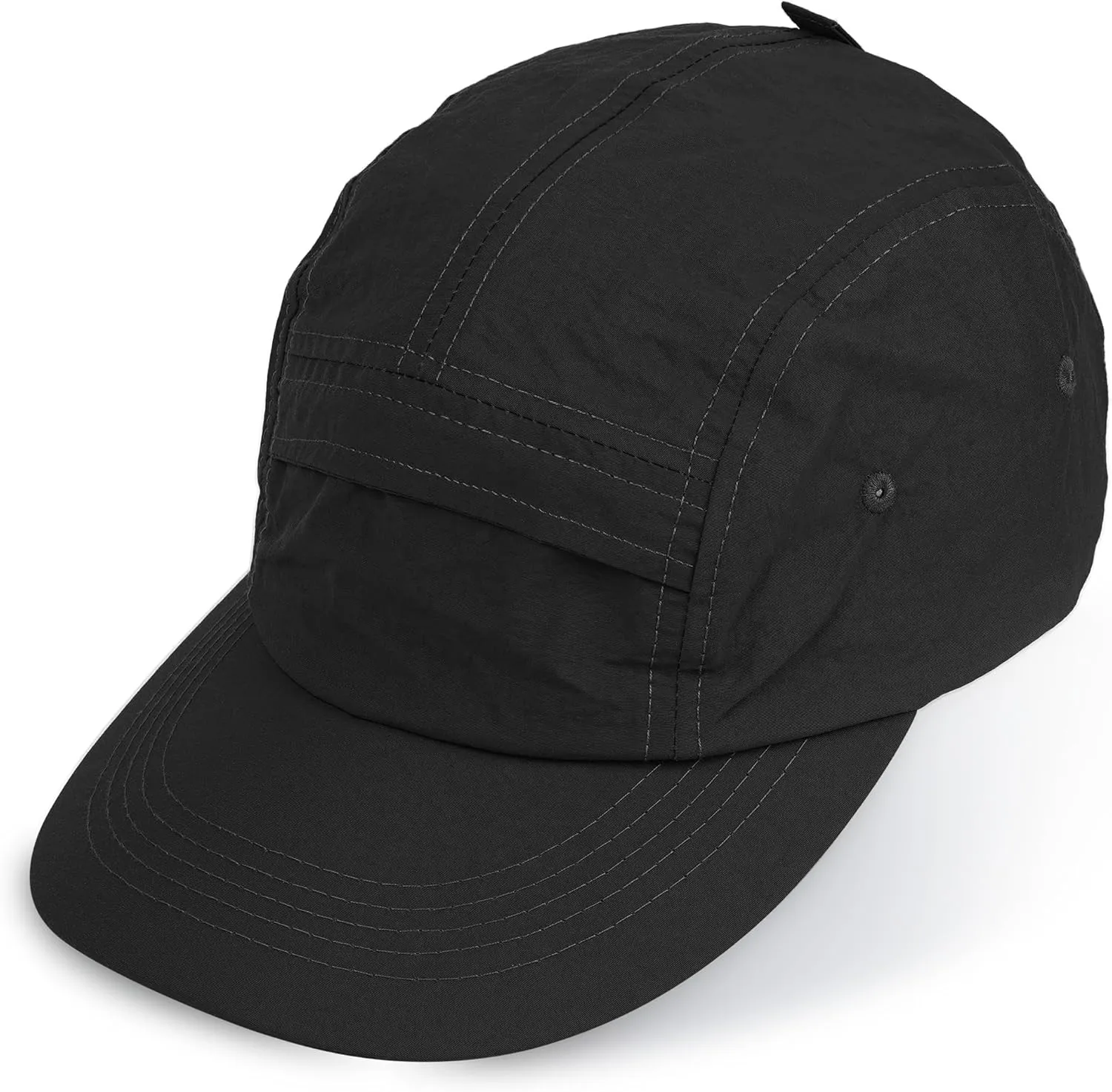 CLAPE 5 Panel Hat for Men, Curved Brim UPF50  Sun Hats Quick Dry Outdoor Sports Running Hat Baseball Cap