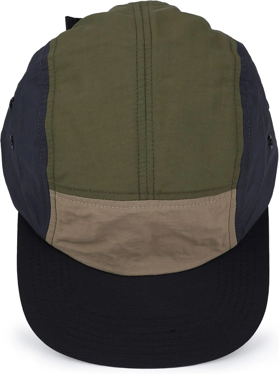 CLAPE 5 Panel Hat for Men, Curved Brim UPF50  Sun Hats Quick Dry Outdoor Sports Running Hat Baseball Cap