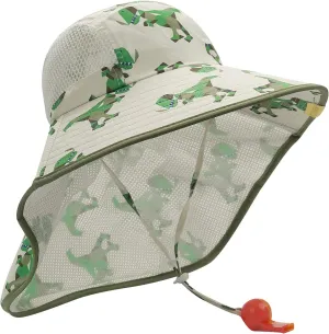 CLAPE UPF50  Kids Sun Hat Mesh Bucket Caps with Neck Flap Summer Beach Hat Infant Play Caps Fisherman Travel Caps for Camping