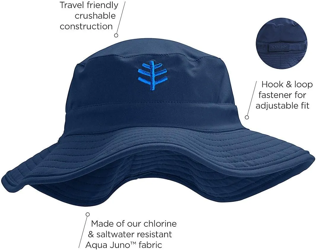 Coolibar UPF 50  Kids' Surfs Up Bucket Hat - Sun Protective