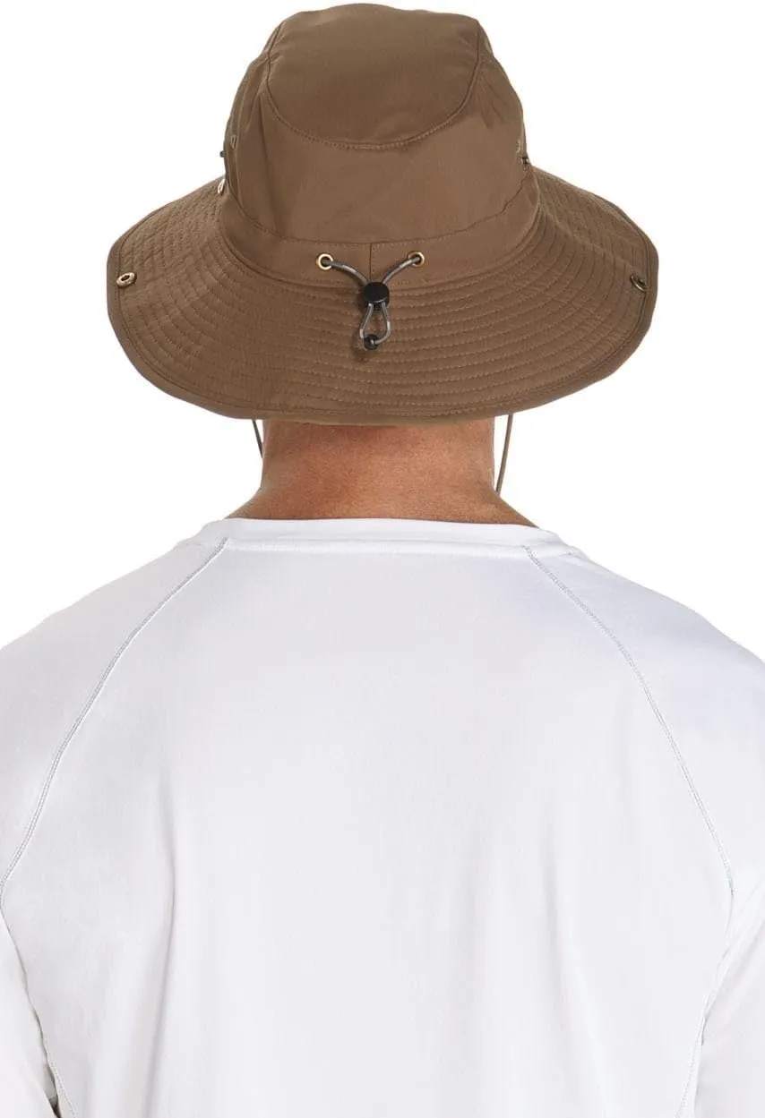 Coolibar UPF 50  Men's Chase Featherweight Bucket Hat - Sun Protective
