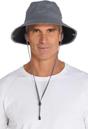 Coolibar UPF 50  Men's Chase Featherweight Bucket Hat - Sun Protective