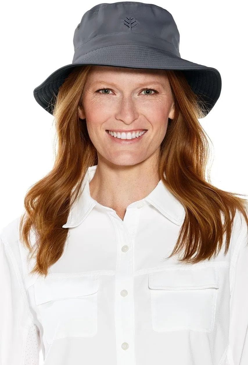 Coolibar UPF 50  Men's Nate Chlorine Resistant Bucket Hat - Sun Protective