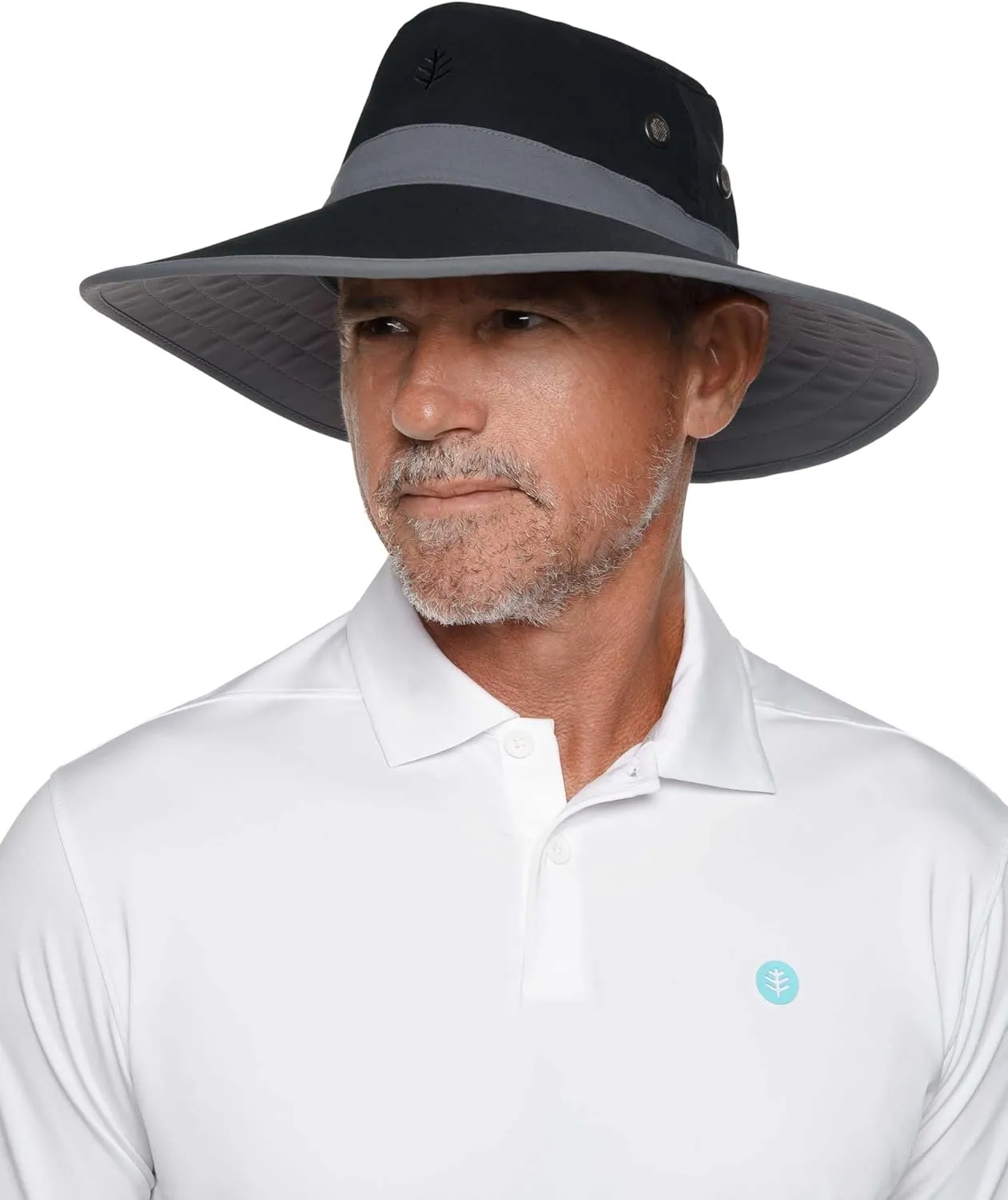 Coolibar UPF 50  Men's Women's Matchplay Golf Hat - Sun Protective