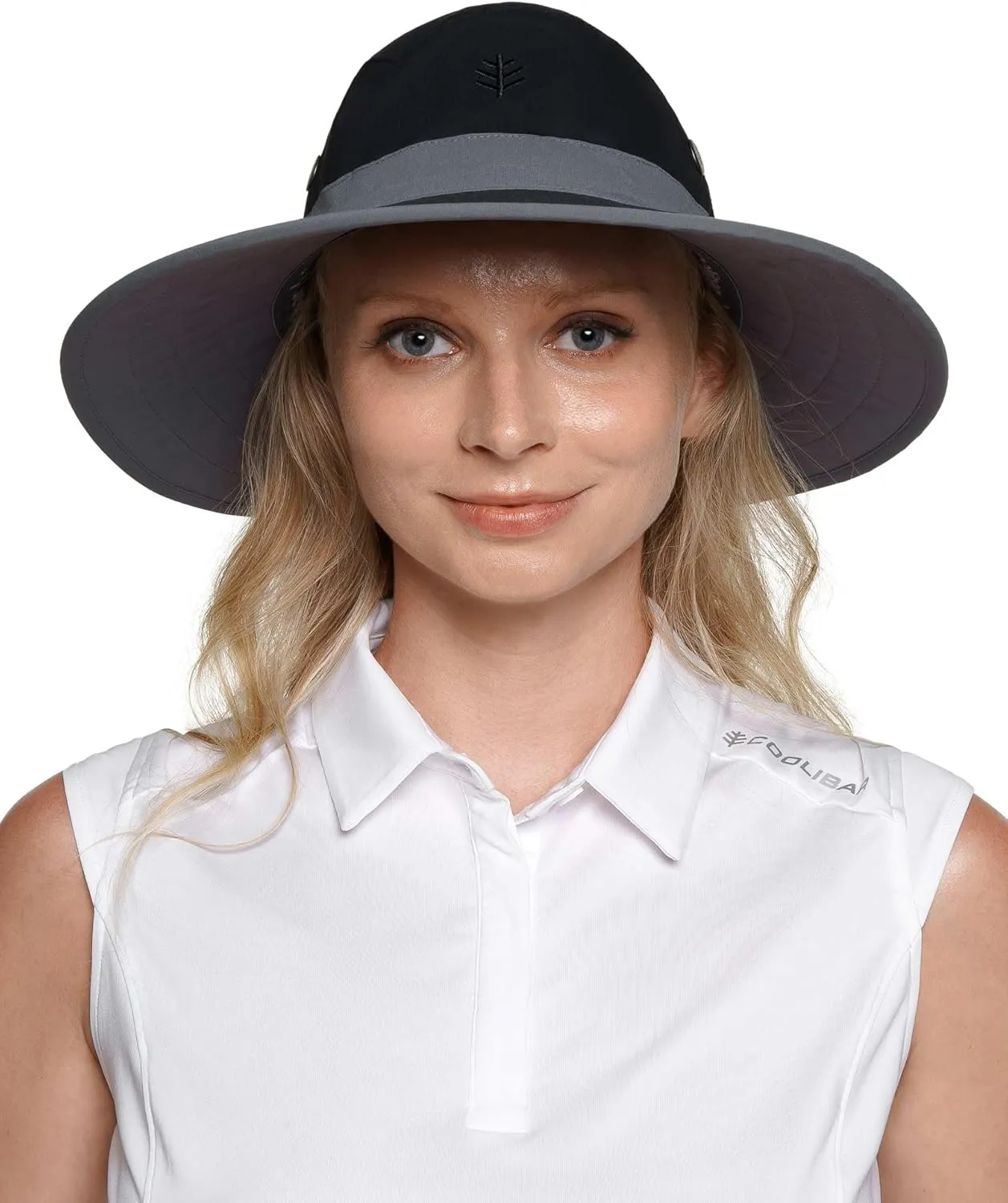 Coolibar UPF 50  Men's Women's Matchplay Golf Hat - Sun Protective