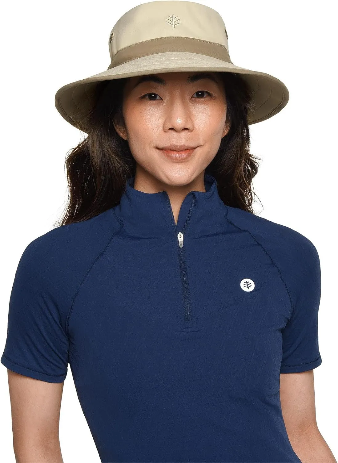 Coolibar UPF 50  Men's Women's Matchplay Golf Hat - Sun Protective