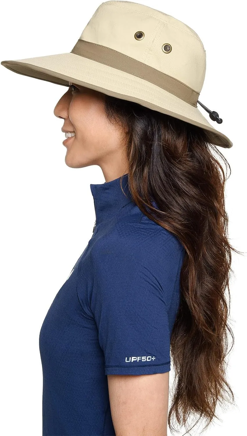 Coolibar UPF 50  Men's Women's Matchplay Golf Hat - Sun Protective
