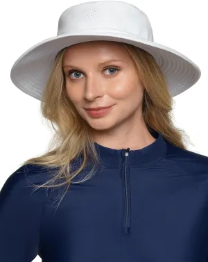 Coolibar UPF 50  Women's Brighton Chlorine Resistant Bucket Hat - Sun Protective