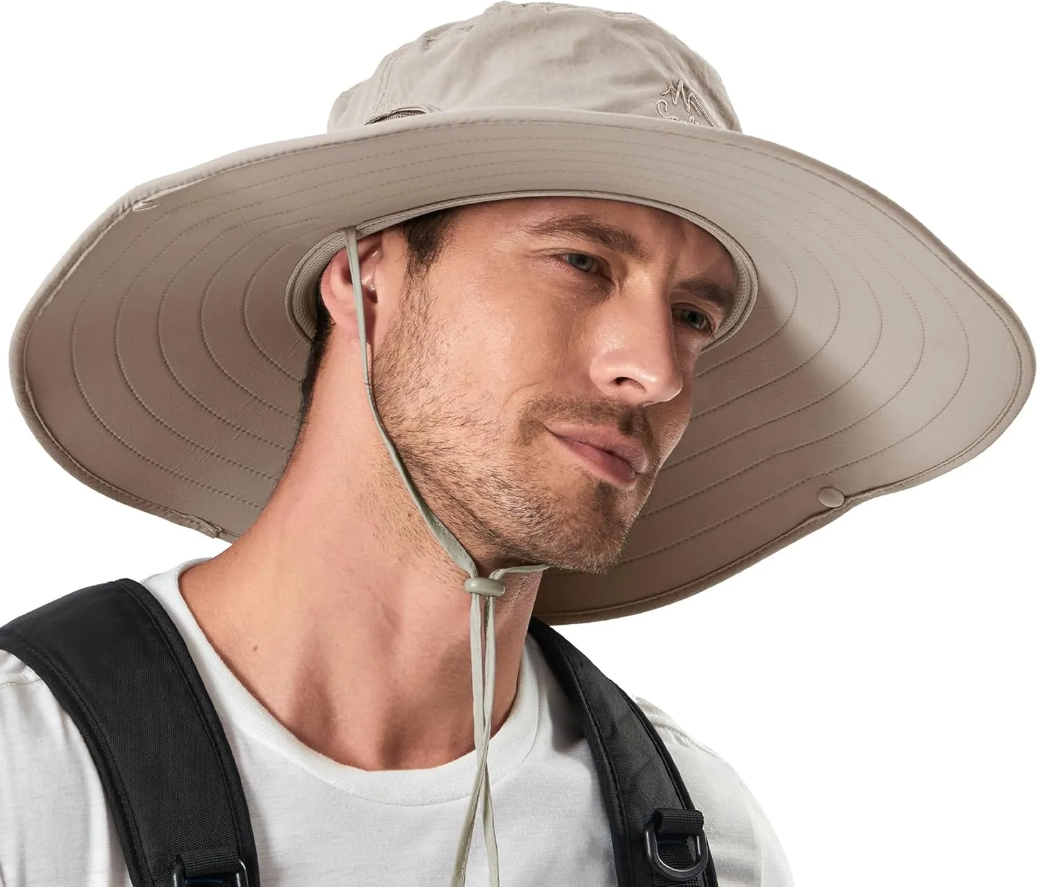 Cooltto Wide Brim Sun Hats with Waterproof Breathable for Fishing, Hiking, Camping，for Men Women Kids