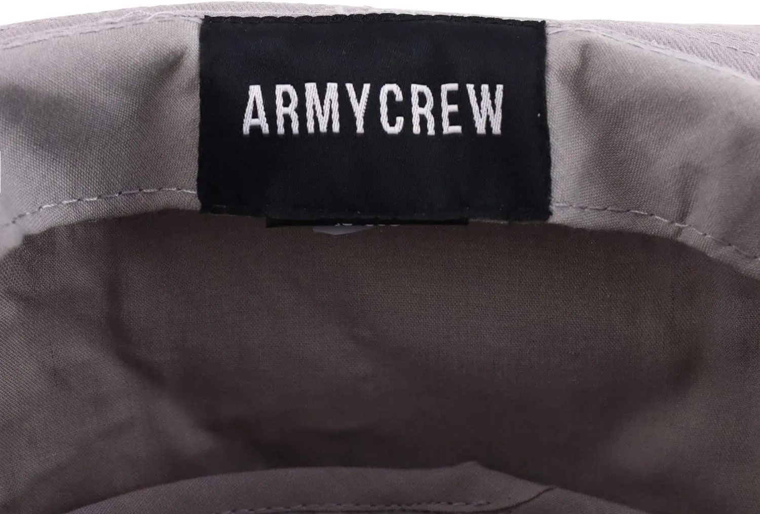 Cotton Twill Fisherman Roll Up Bucket Hat with Stripe Band