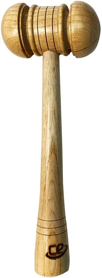 Cricket Bat Knocking Hammer for Preparing New Cricket Bat Gripping Cone 2 in 1