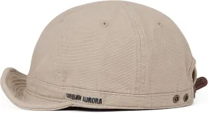 Croogo Cotton Trucker Hat Short Brim Mens Hat Low Profile Dad Hats Soft Short Brim Baseball Cap Flat Snapback Hats for Daily