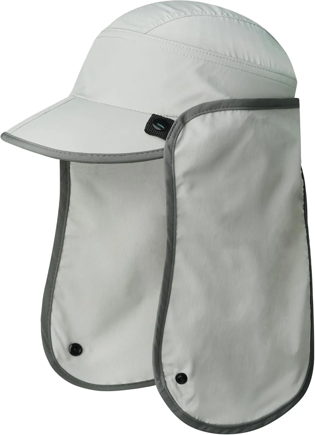Croogo Fishing Hats for Men Sun Protection Baseball Cap with Removable Neck Flap Breathable Hiking Cap Foldable Outdoor