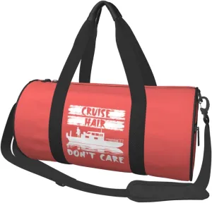 Cruise Hair Don'T Care Duffel Bag Gym Bag Travel Sports Tote Large Foldable Beach Swim Yoga9