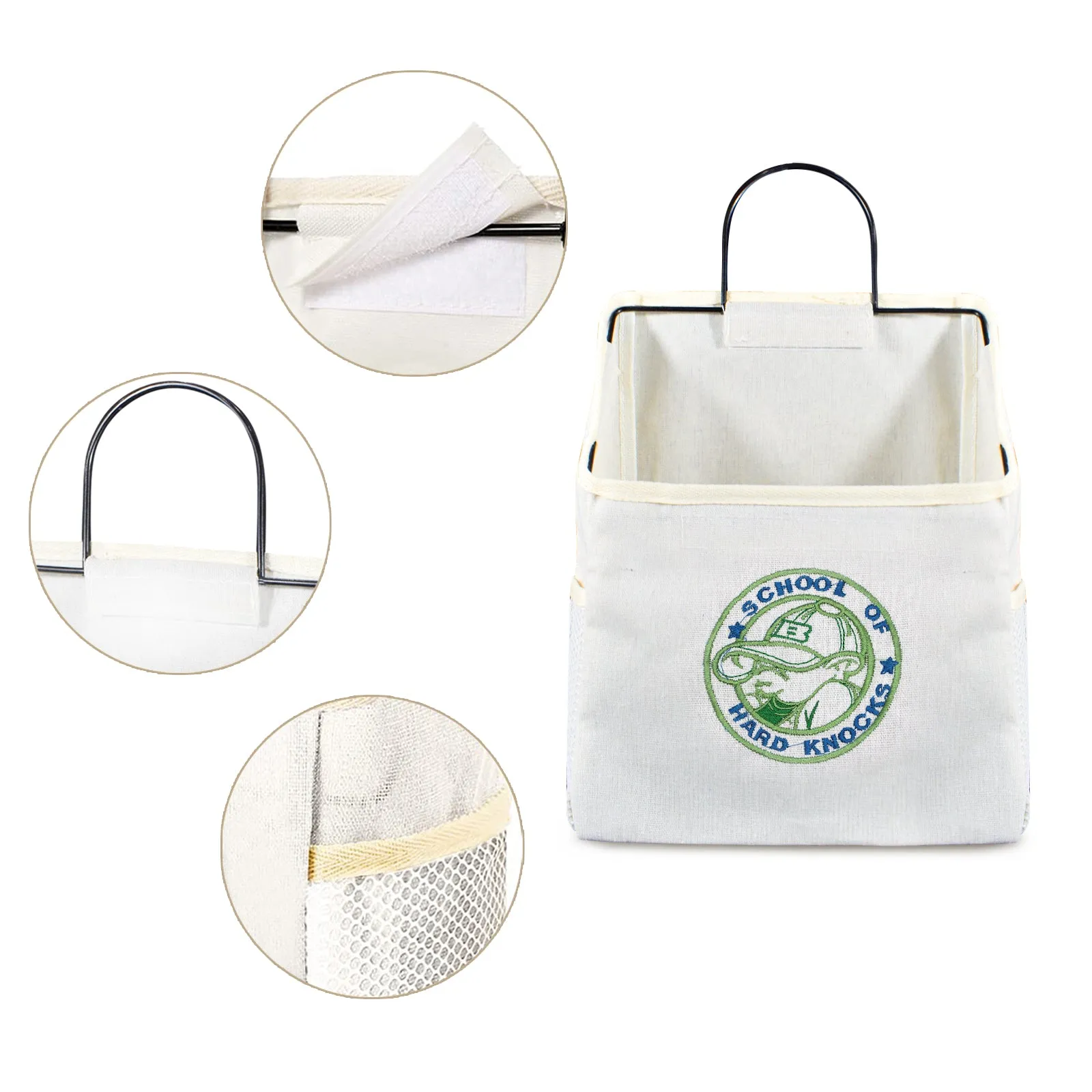 Custom Embroidered Hanging Storage Bag