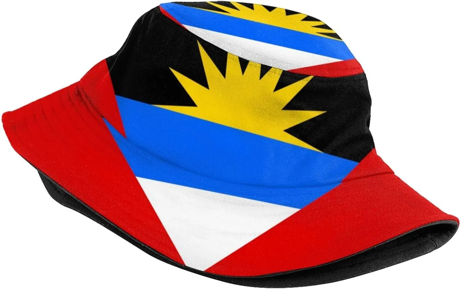 Cute Funny Flag Bucket Hat Packable Fashion Sun Cap Outdoor Flag Fisherman Hat for Women Men Boys Girls