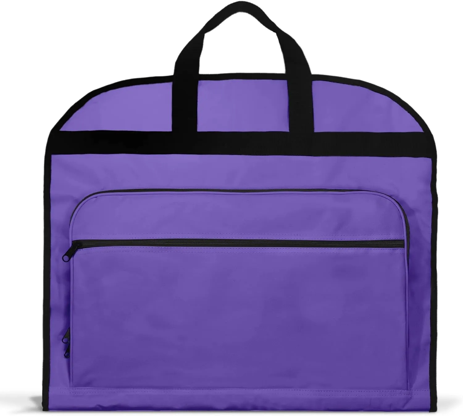 DALIX 39" Garment Bag Cover Suits Dresses Clothing Foldable Shoe Pocket in Purple