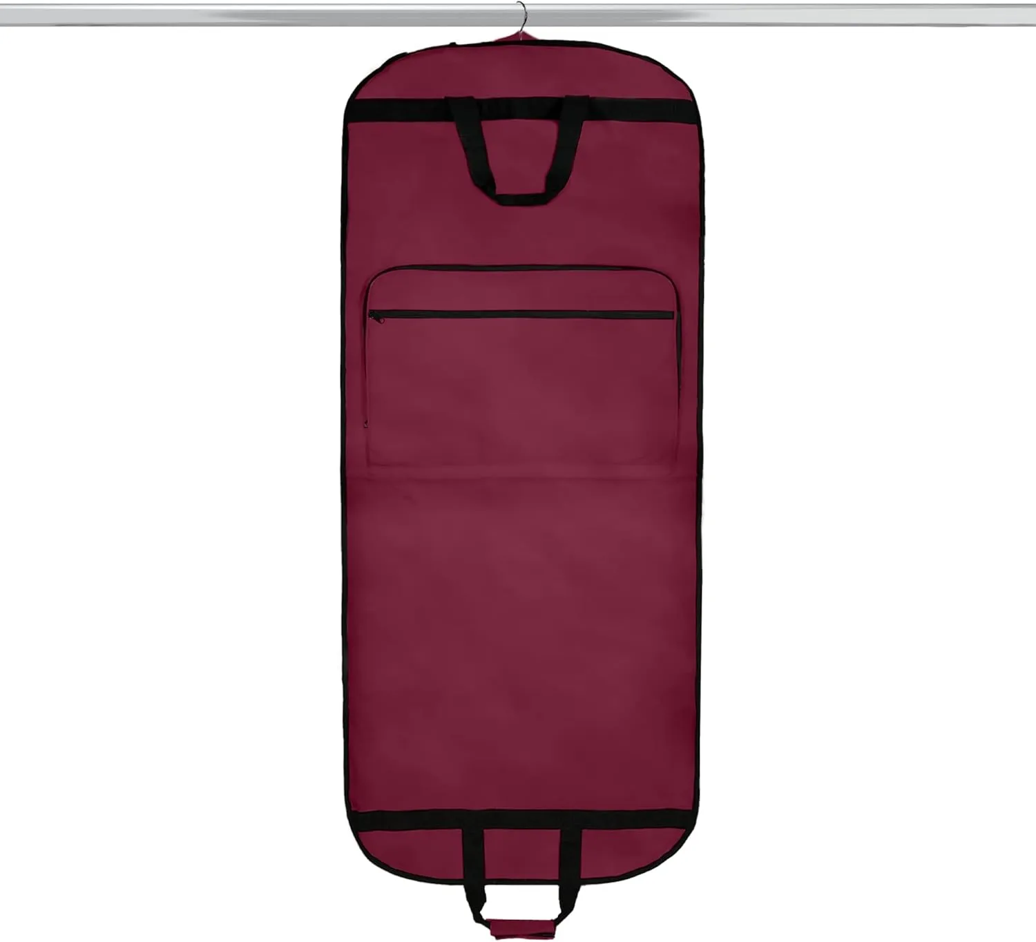 Dalix 60" Foldable Garment Bag Suits Cover Dresses w Front Pocket