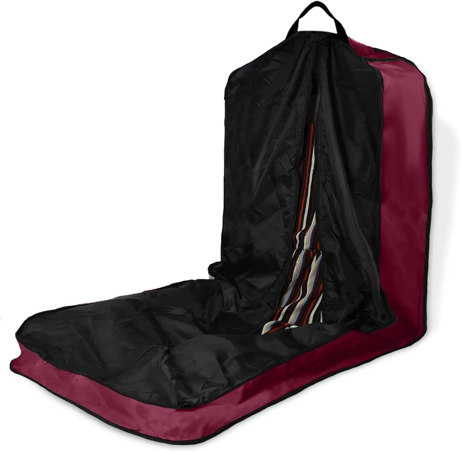 Dalix 60" Foldable Garment Bag Suits Cover Dresses w Front Pocket