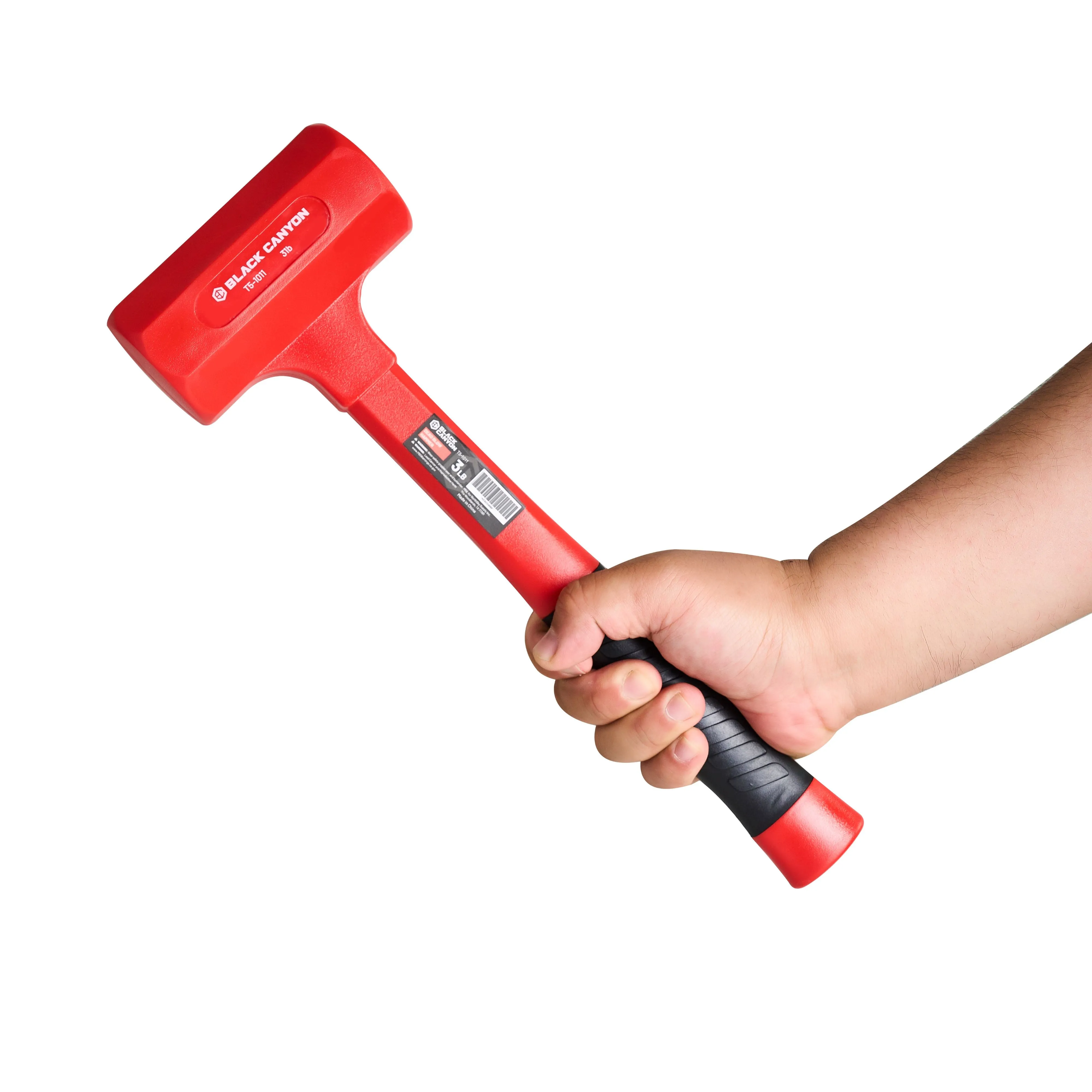 Dead Blow Hammer, 2 3/8-inch Face, PVC Head, 48oz