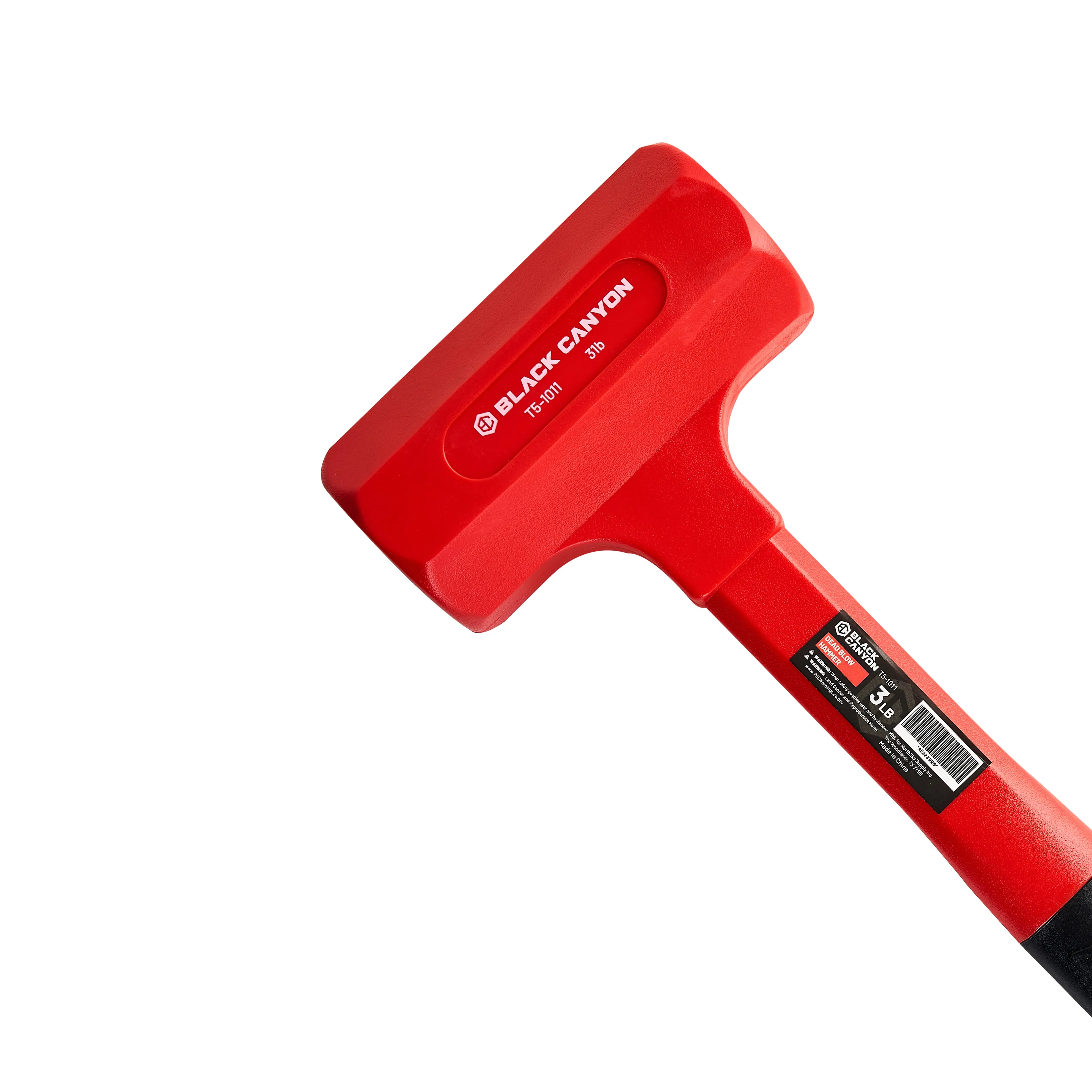 Dead Blow Hammer, 2 3/8-inch Face, PVC Head, 48oz