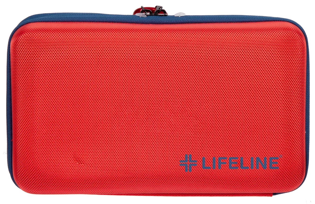 Deluxe Hard-Shell Foam First Aid Kit - 121 Piece